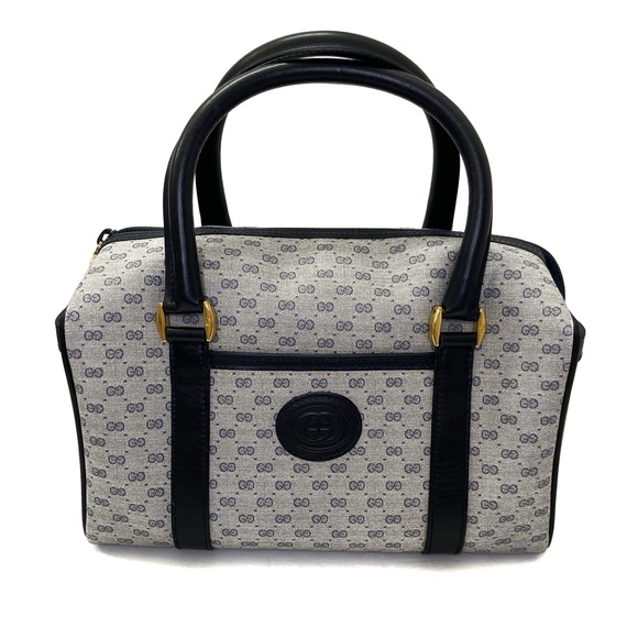 Vintage Gucci Boston Doctor Satchel Top Handle Bag - Picture 1 of 16